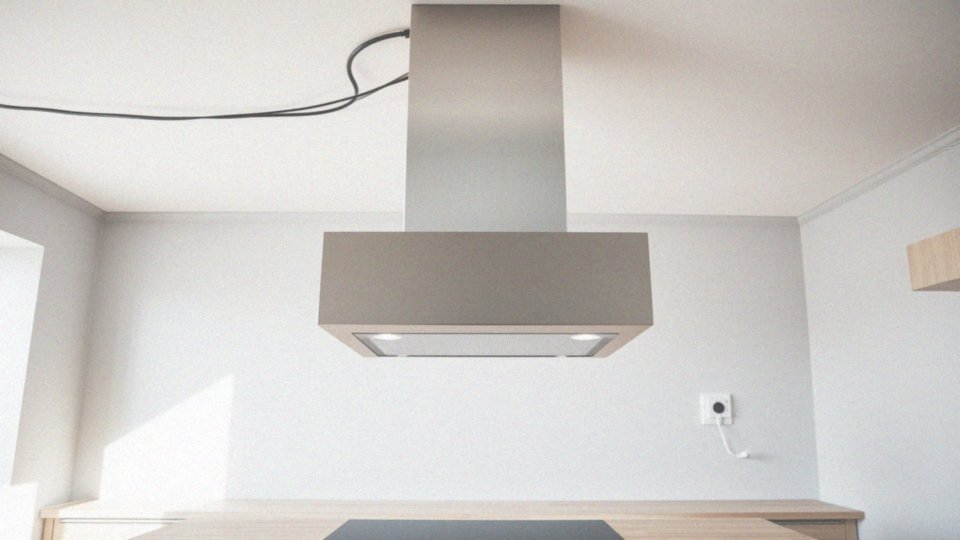 Jakie są wymagania związane z instalacją elektryczną dla okapu wyspowego?