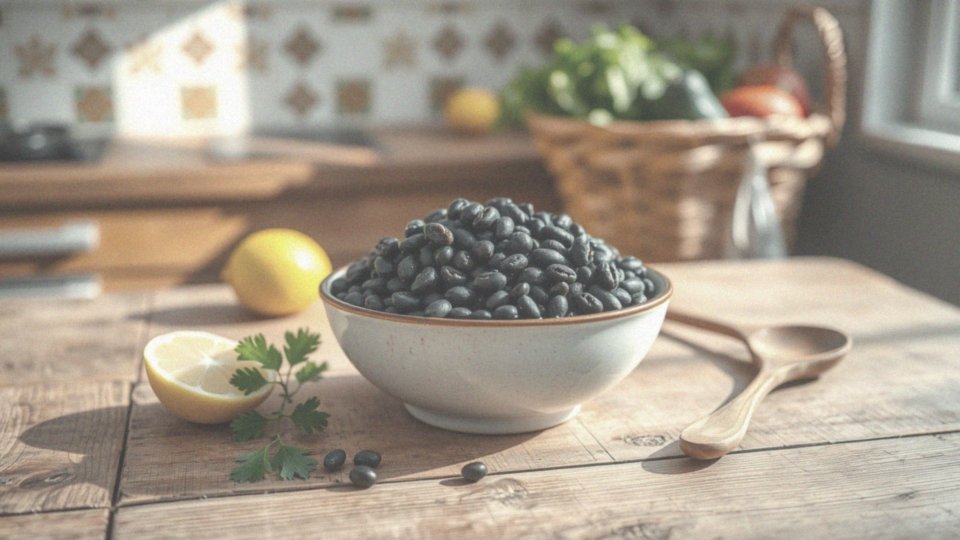 Jakie są korzyści zdrowotne związane ze spożywaniem czarnej fasoli w umiarze?