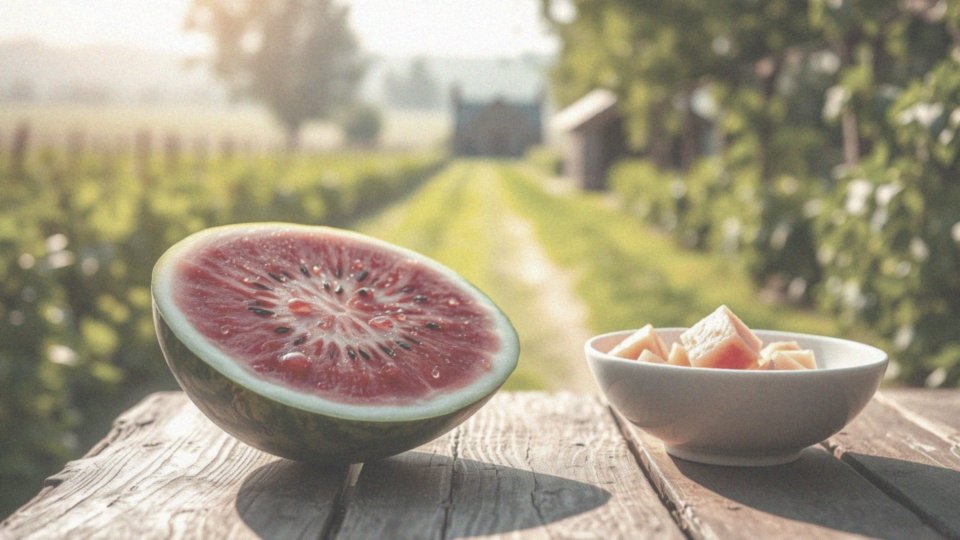 Jakie białko i tłuszcze zawiera arbuz?