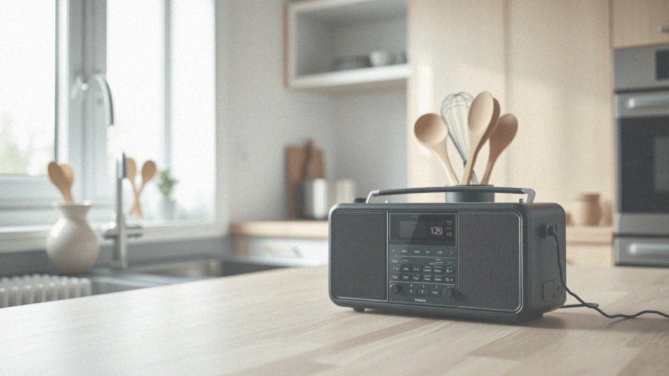 Jakie radia do kuchni mają funkcję Bluetooth?