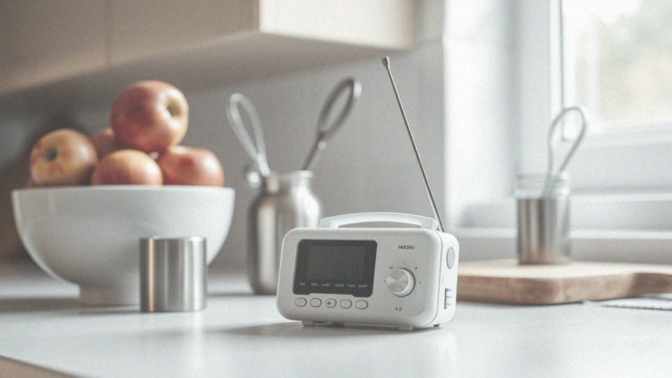 Jakie funkcje powinno mieć dobre radio do kuchni?