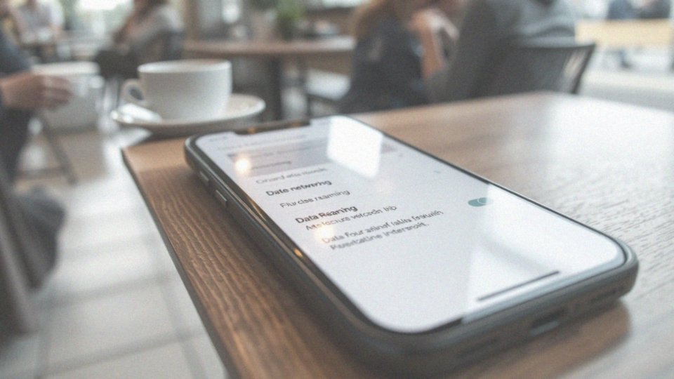 Jak włączenie pakietów danych wpływa na korzystanie z internetu w roamingu?